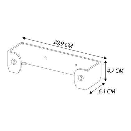 Imagem de Suporte De Parede Para Modem Roteador Vivo Fibra Organizador
