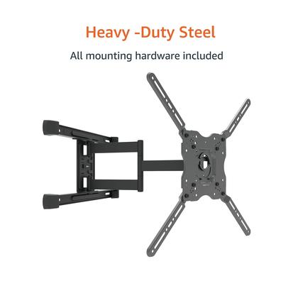 Imagem de Suporte de parede para TV Amazon Basics Full Motion 32-86" preto