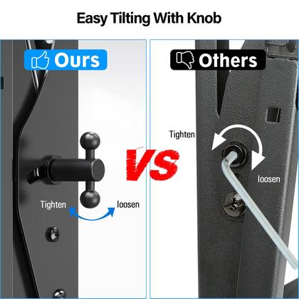 Imagem de Suporte de parede para TV MU0017 para 37-86" com inclinação de 120 libras