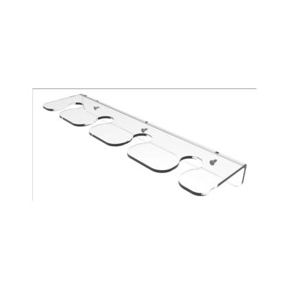 Imagem de Suporte de parede porta 4 Taças Acrílico Transparente