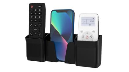 Imagem de Suporte De Parede Porta Celular E Controle Remoto Universal