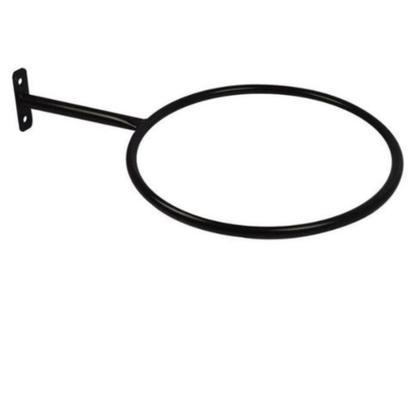 Imagem de Suporte de parede reforçado para bolas suiças-bolas pilates(preto)