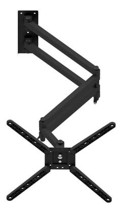 Imagem de Suporte de Parede Tri-articulado para TV de 10 a 55 Polegadas até 20kg Com Braço Extra Longo 90cm