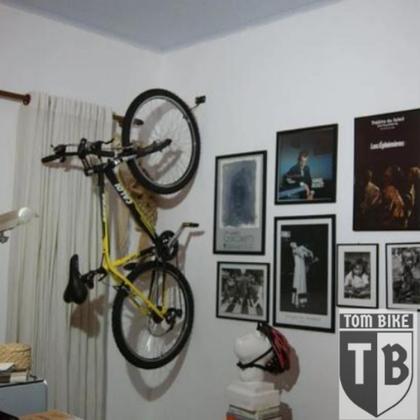 Imagem de Suporte de Parede Vertical p/ Bicicleta