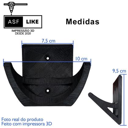 Imagem de Suporte De Parede Vertical Universal Skate E Longboard