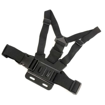 Imagem de Suporte de Peito Peitoral Ajustável P/ Camera Esportiva Eken H9R Sjcam Moto Bike Cinturão Chest Mount Sport