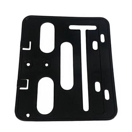 Imagem de Suporte De Placa Para Rabeta Moto Modelo Universal Mercosul Protetor Moldura