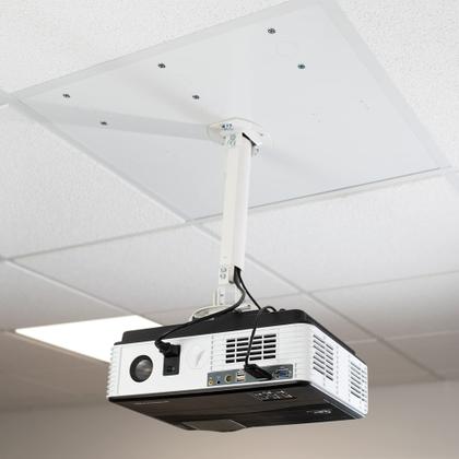 Imagem de Suporte de Projetor de Teto VIVO MOUNT-VP08DP - Universal - Branco