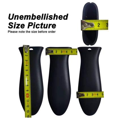 Imagem de Suporte de silicone Hot Handler Kulusion reutilizável, 6 peças, preto