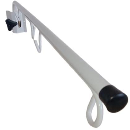 Imagem de Suporte De Soro Para Bolsas Sondas Segurar Apoio Fixo Articulado P/ Parede
