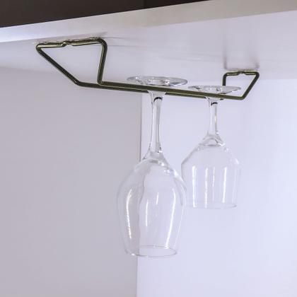 Imagem de Suporte de Taças Fixo Verde Oliva Bel