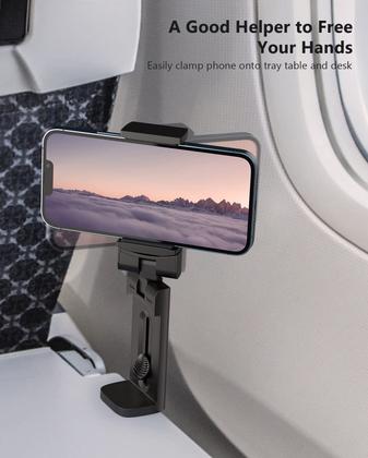 Imagem de Suporte de telefone MiiKare Airplane Travel Essential Universal