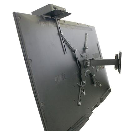 Imagem de Suporte De Televisão Articulado Preto 23 a 55 Polegadas Universal LCD LED Smart TV Plasma Resistente De Aço Suporte Para DVD TV Box CS0030ASC