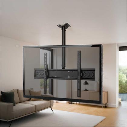 Imagem de Suporte De Teto P/ Tv/monitor Altura Ajustável 32" Até 75"