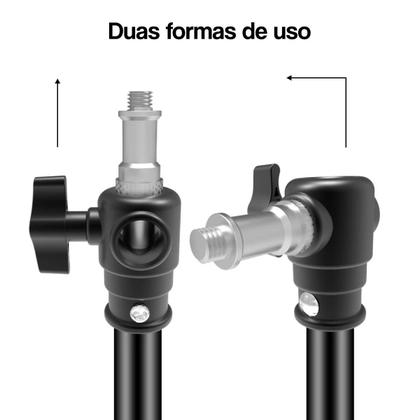 Imagem de Suporte De Teto Para Vara Boom Microfone Estúdio E-image Bsa-01