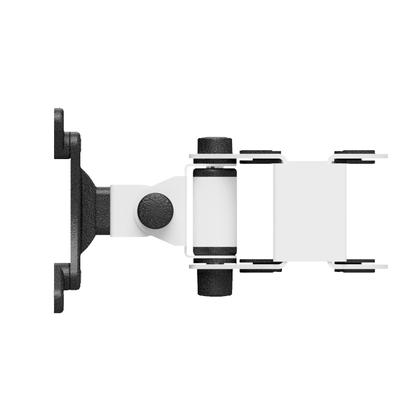 Imagem de Suporte de Tubo Monitor Tv 10 Até 32 Polegadas Articulado Cadeira Odontológica Dentista Branco