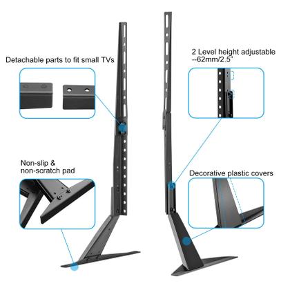 Imagem de Suporte de TV Suptek Universal Table Top de 22-65" LCD plano e curvo