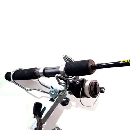 Imagem de Suporte De Vara Tipo Corredeira P/2 Varas - P/ Barco Pesca