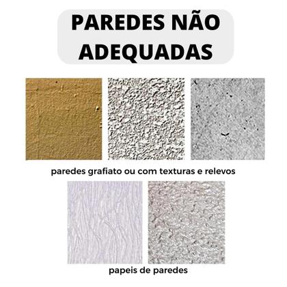 Imagem de Suporte De Vassoura Pá Mop Organizador De Parede Pendurar 1 Gancho Adesivo - Escolha Seu Kit