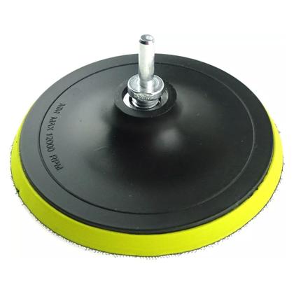 Imagem de Suporte Disco 125mm 5 Pol Politriz Esmerilhadeira Lixa M14