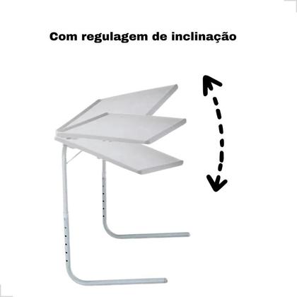 Imagem de Suporte Dobrável Para Notebook Mesa de Apoio Portátil Estudo e Viagem