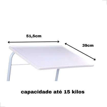 Imagem de Suporte Dobrável Para Notebook Mesa de Apoio Portátil Estudo e Viagem