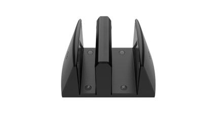 Imagem de Suporte Duplo 2 Notebooks Fechado Laptop Mesa Vertical