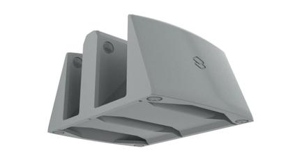 Imagem de Suporte Duplo 2 Notebooks Fechado Laptop Mesa Vertical