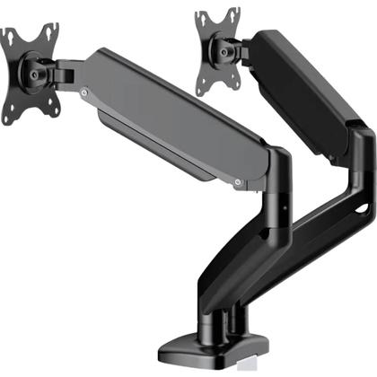 Imagem de Suporte Duplo Ajustável Para Monitores De 17 A 32
