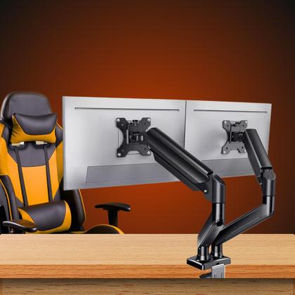 Imagem de Suporte Duplo Ajustável Para Monitores De 17 A 32