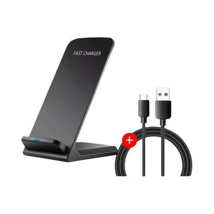 Imagem de Suporte e Carregador Sem Fio 30W para iPhone e Samsung - Compatível com Diversos Modelos