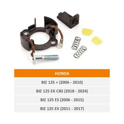 Imagem de Suporte e Escovas Motor de Arranque Honda Biz 125 Magnetron