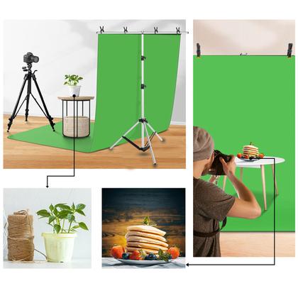 Imagem de Suporte Em T Com Garras Para Fundo Infinito Portátil - 1,90 Metro