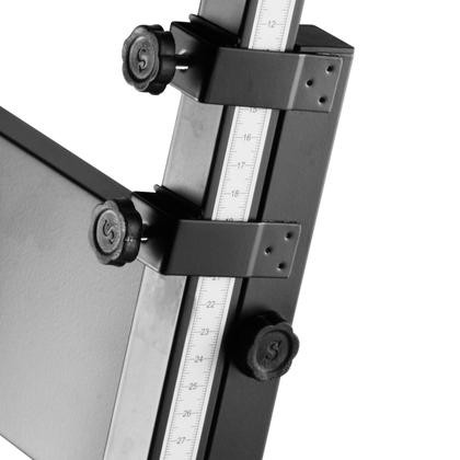 Imagem de Suporte Em Z Para Teclado Musical Resistente Com Regulagem De Altura LZ-1 Luminos