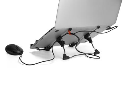 Imagem de Suporte Ergonômico De Notebook Com Altura Ajustável Nr17