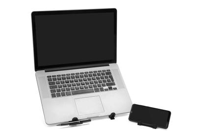 Imagem de Suporte Ergonômico De Notebook Com Altura Ajustável Nr17