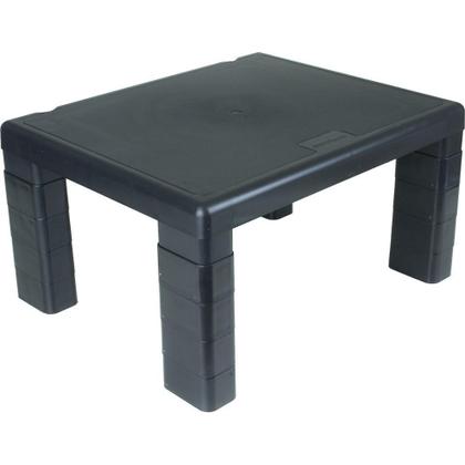 Imagem de Suporte Ergonômico para Monitor Multi Quadrado, Ajuste com 4 Níveis de Altura, Preto - AC125