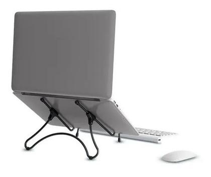 Imagem de Suporte ergonomico para notebook e tablet preto ac376 multilaser