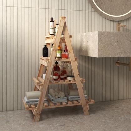 Imagem de Suporte Escada Organizador de Calçados e Flores 