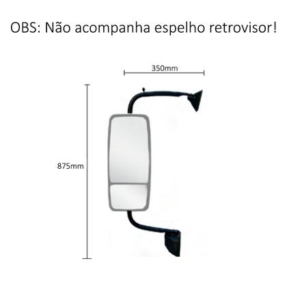 Imagem de Suporte Espelho Retrovisor Ford Cargo 2015 2016 2017 2018 Le