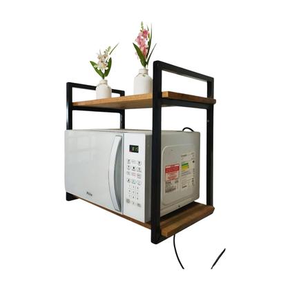 Imagem de Suporte Estilo Industrial Para Microondas