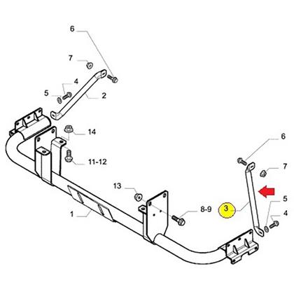 Imagem de Suporte Estribo Iv Tector 170E28 240E30 170E30 5801287619