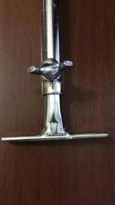 Imagem de Suporte Extensor Para Churrasqueira De Alvenaria Tijilo Apoiador De Grelhas Espetos Grill Com Regulagem