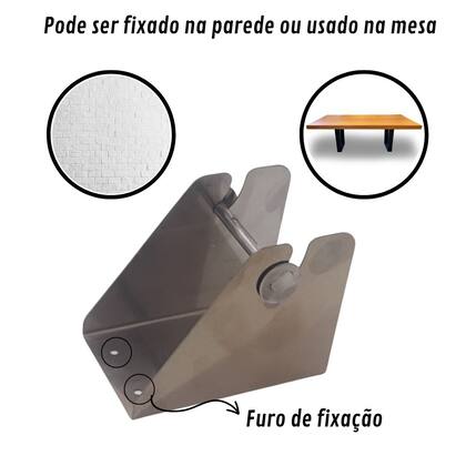 Imagem de Suporte Externo Etiquetas Inox Pequeno Elgin Zebra Argox