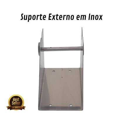 Imagem de Suporte Externo Etiquetas Inox Pequeno Elgin Zebra Argox