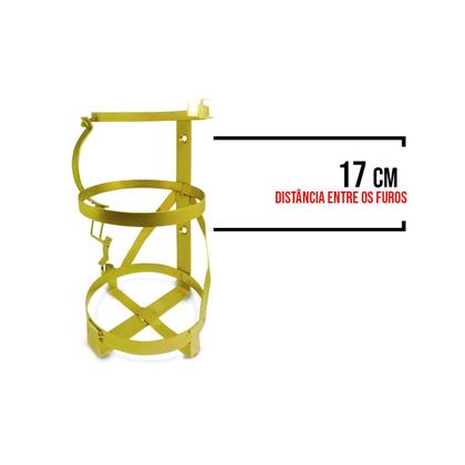 Imagem de Suporte Extintor Veicular 8Kg com anel - Caminhões / Ônibus