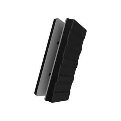 Imagem de Suporte Fechadura AGL, Eletroíma, Porta de Vidro, Preto