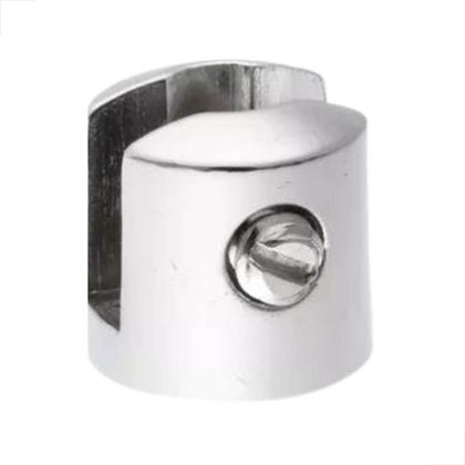 Imagem de Suporte Fenda12mm Para Prateleira Vidro Inox Metal Com 10 Un