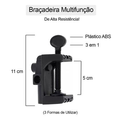 Imagem de Suporte Fisioterapia com lâmpada Infravermelho 250w