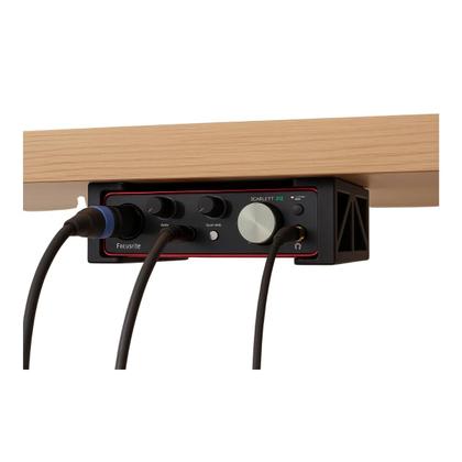 Imagem de Suporte Fixar Mesa Interface Audio Focusrite Scarlett Solo 3 Geração